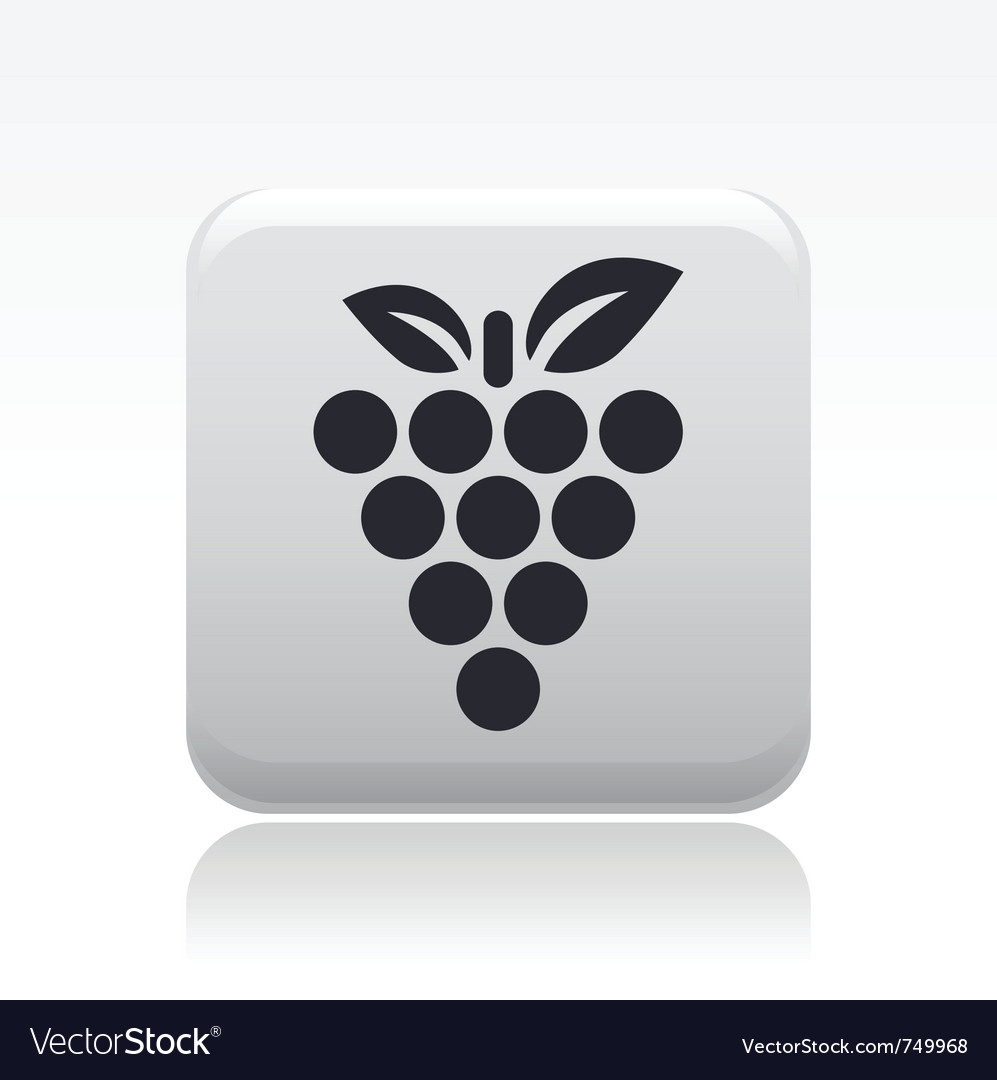 Grape Icon - Fruit Symbol
