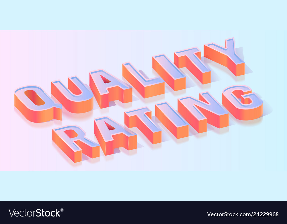 Quality Rating Isometric Words
