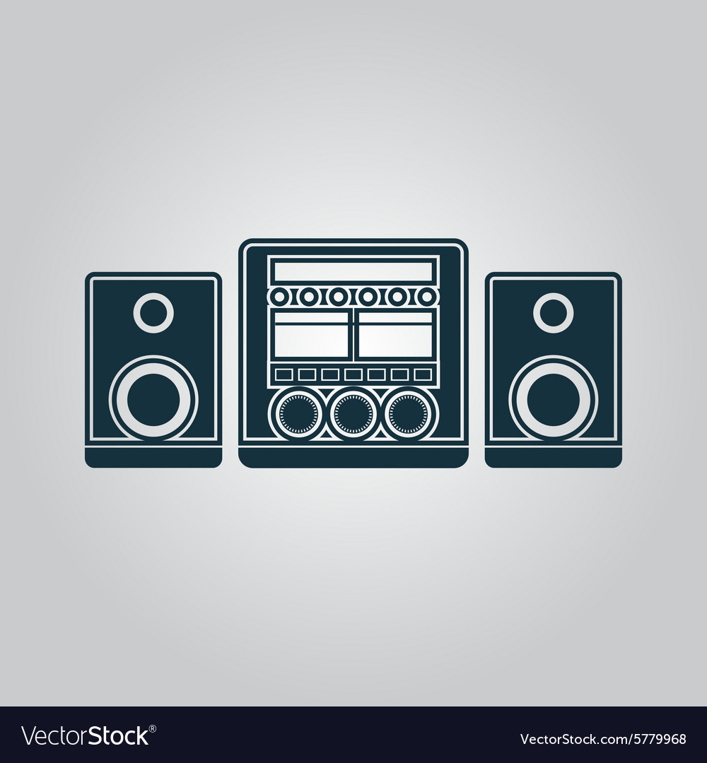 Stereo System Icon