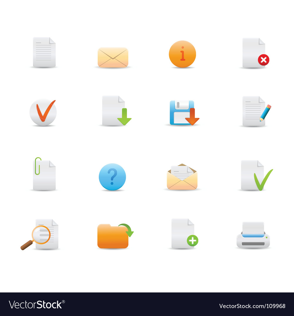Web icons