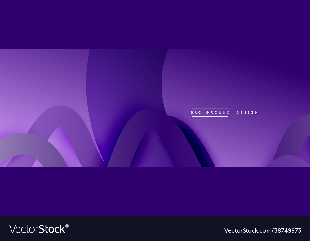 Abstract gradient background with wave line