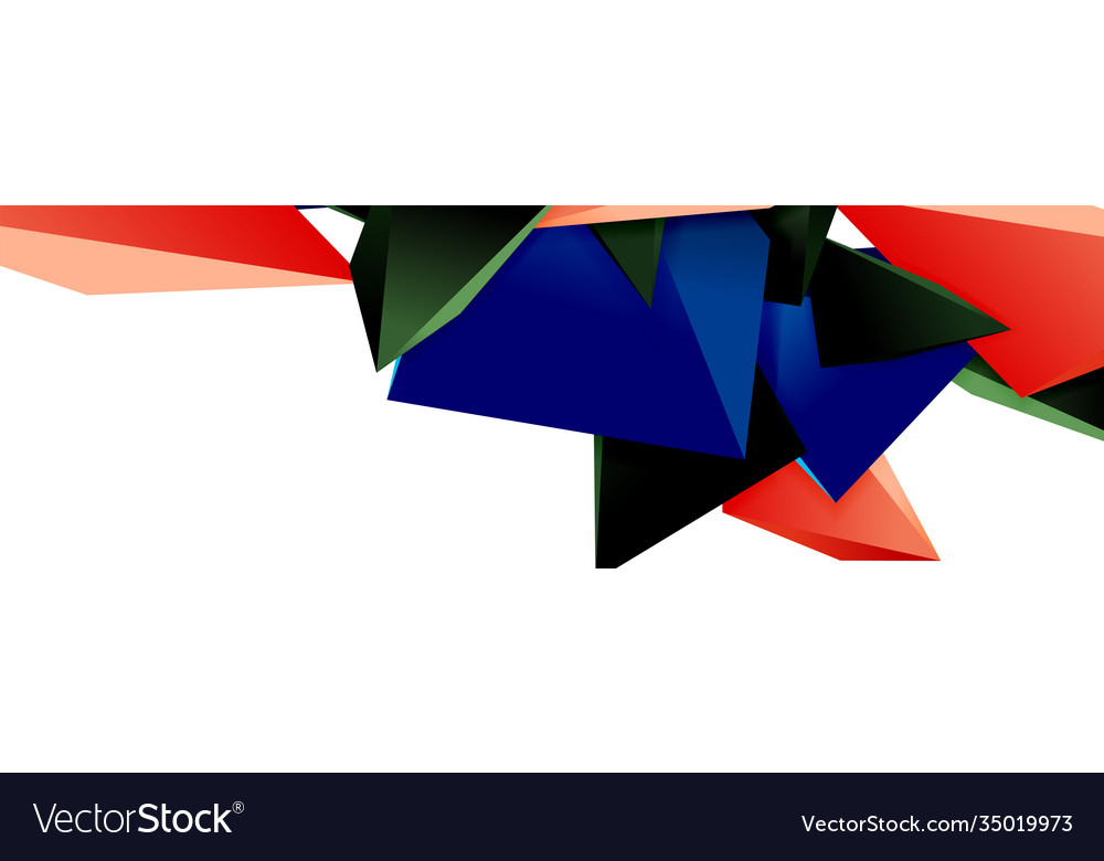 Dreieck Mosaik abstrakt Hintergrund 3d dreieckig