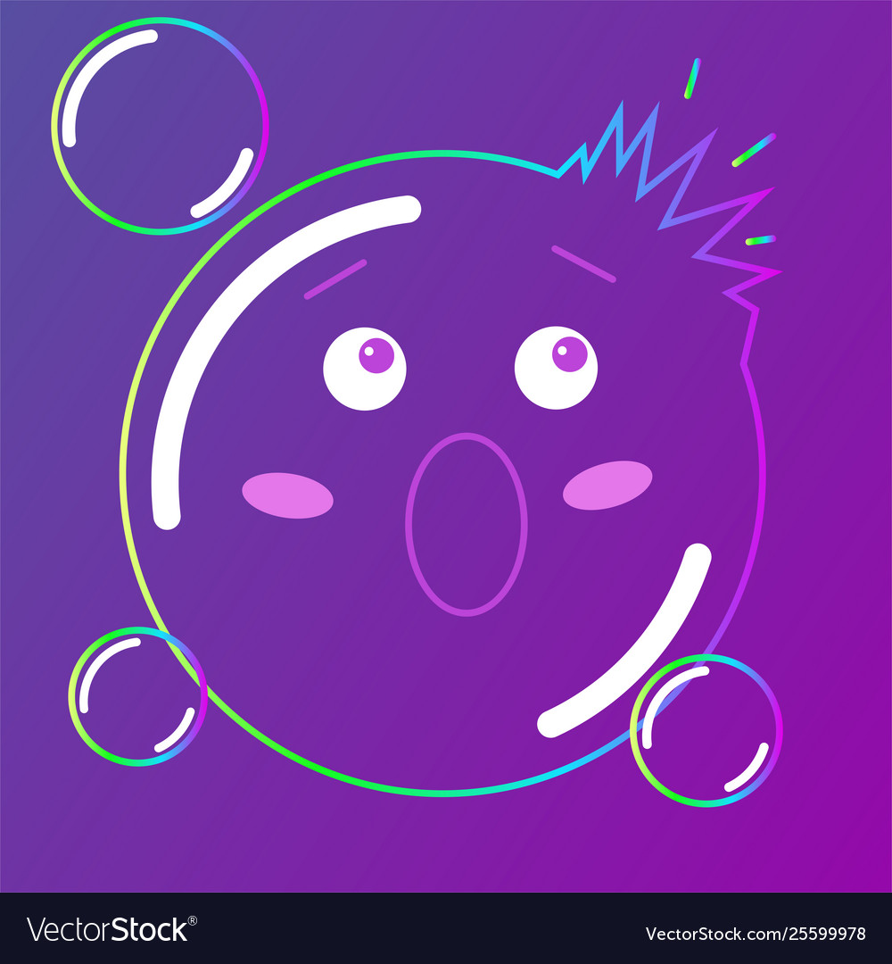Cartoon character bubbles soap kawaii Royalty Free Vector Cartoon character bubbles soap kawaii Royalty Free Vector