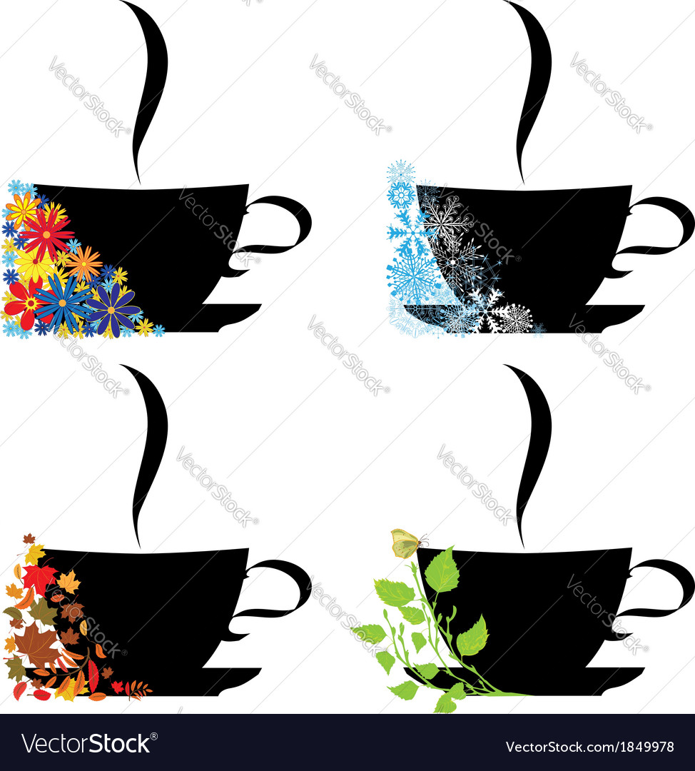 Cups and four seasons