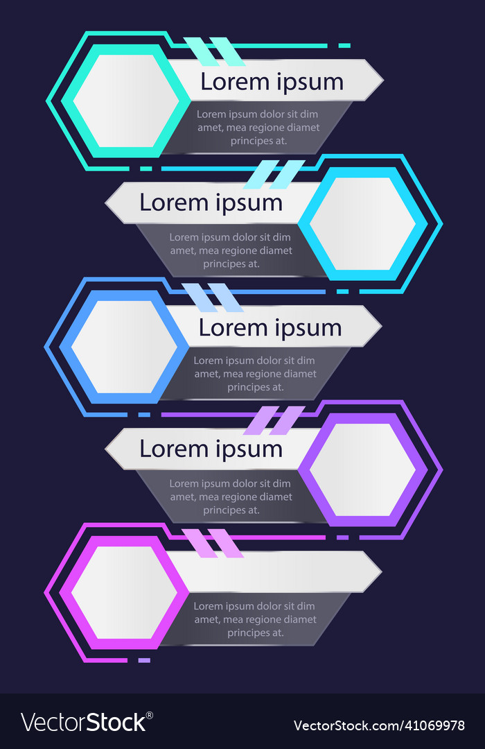 Data access control infographic chart design vector image Data access control infographic chart design