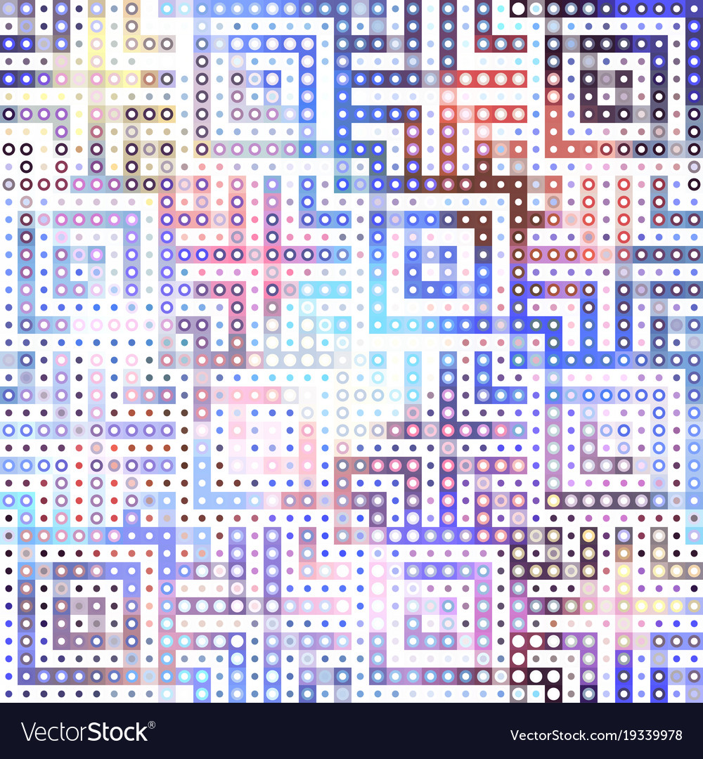 Geometric abstract pattern