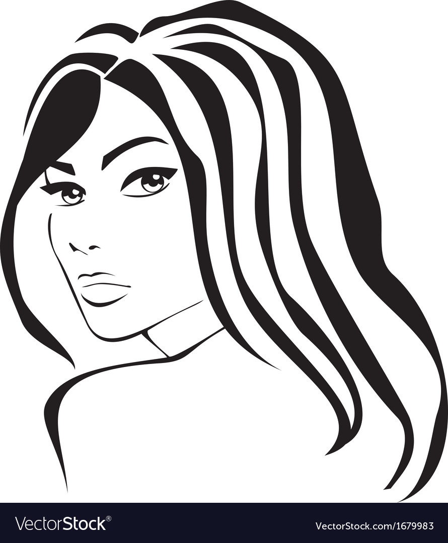 Beautiful makeup icon Royalty Free Vector Image