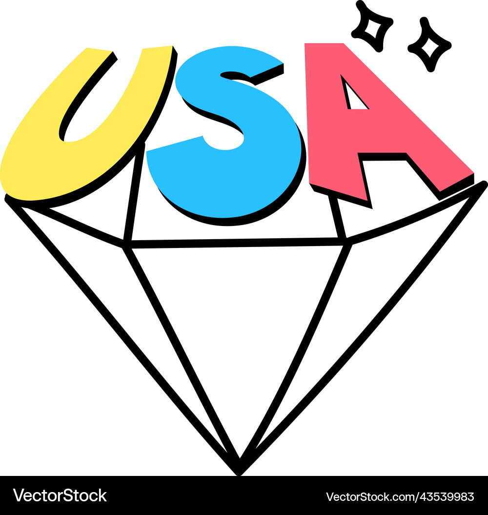 Diamond Royalty Free Vector Image - VectorStock