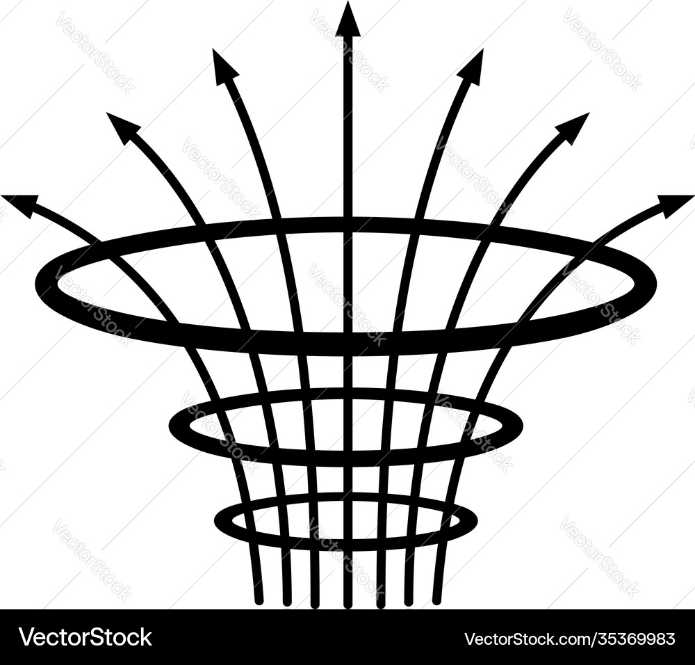 Electromagnetism physical interaction between Vector Image