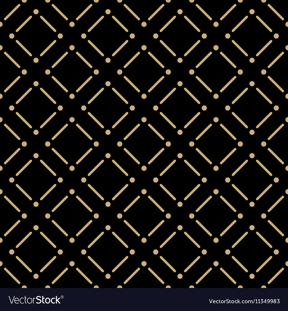 Golden line pattern on dark background