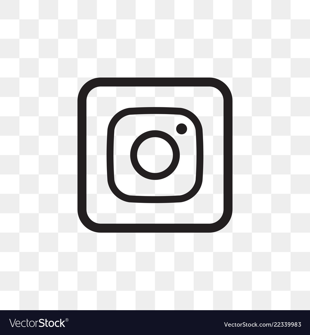 Instagram Social Media Icon Design Template Vector Image