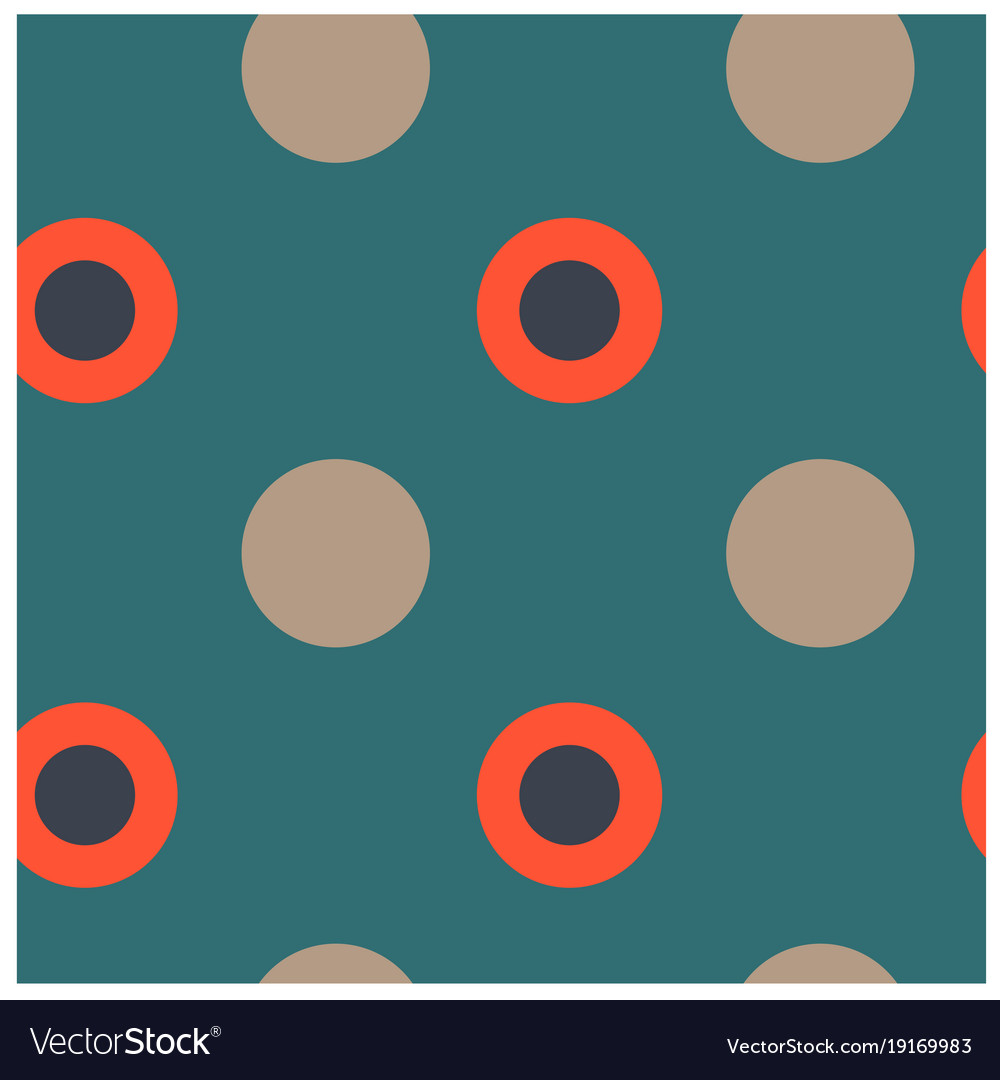 Polka dots seamless pattern
