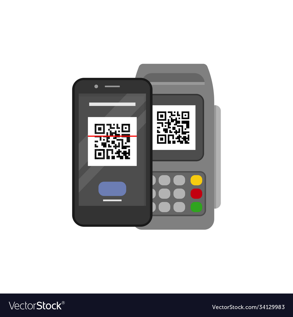 Smart phone scan qr code