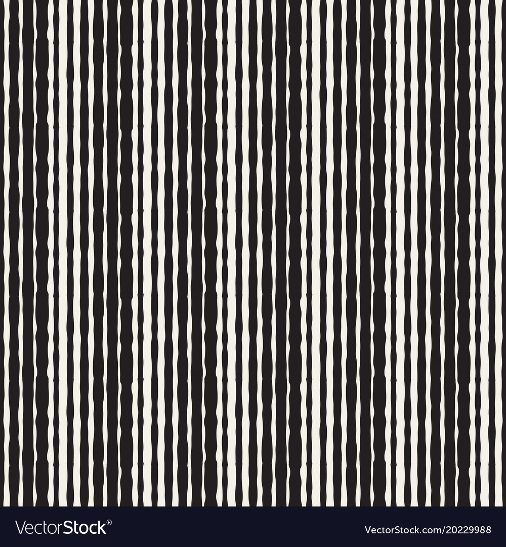 Abstract Hand-Drawn Stripe Pattern