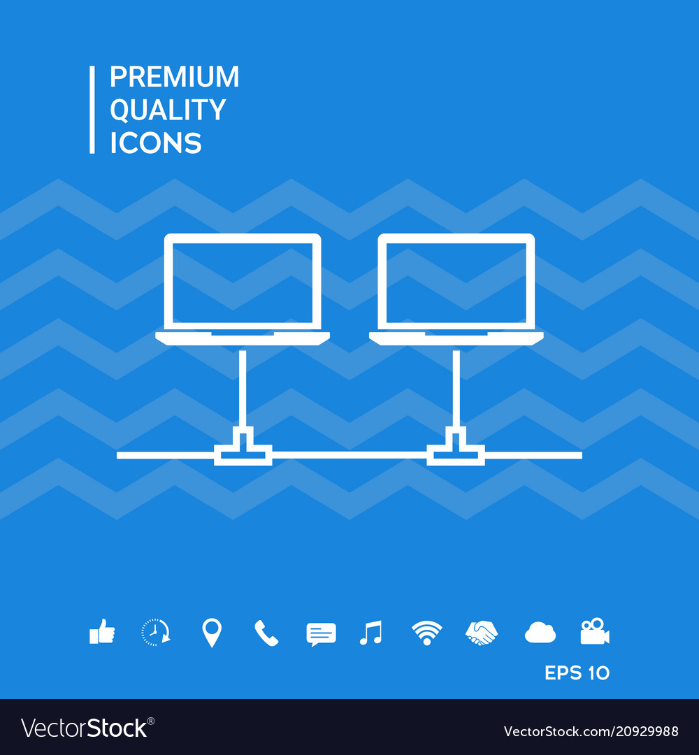 Computer network icon