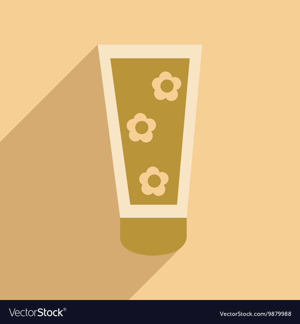 Flat with shadow icon and mobile application face