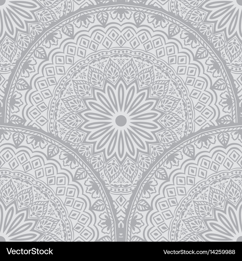 Floral seamless pattern element in Royalty Free Vector Image