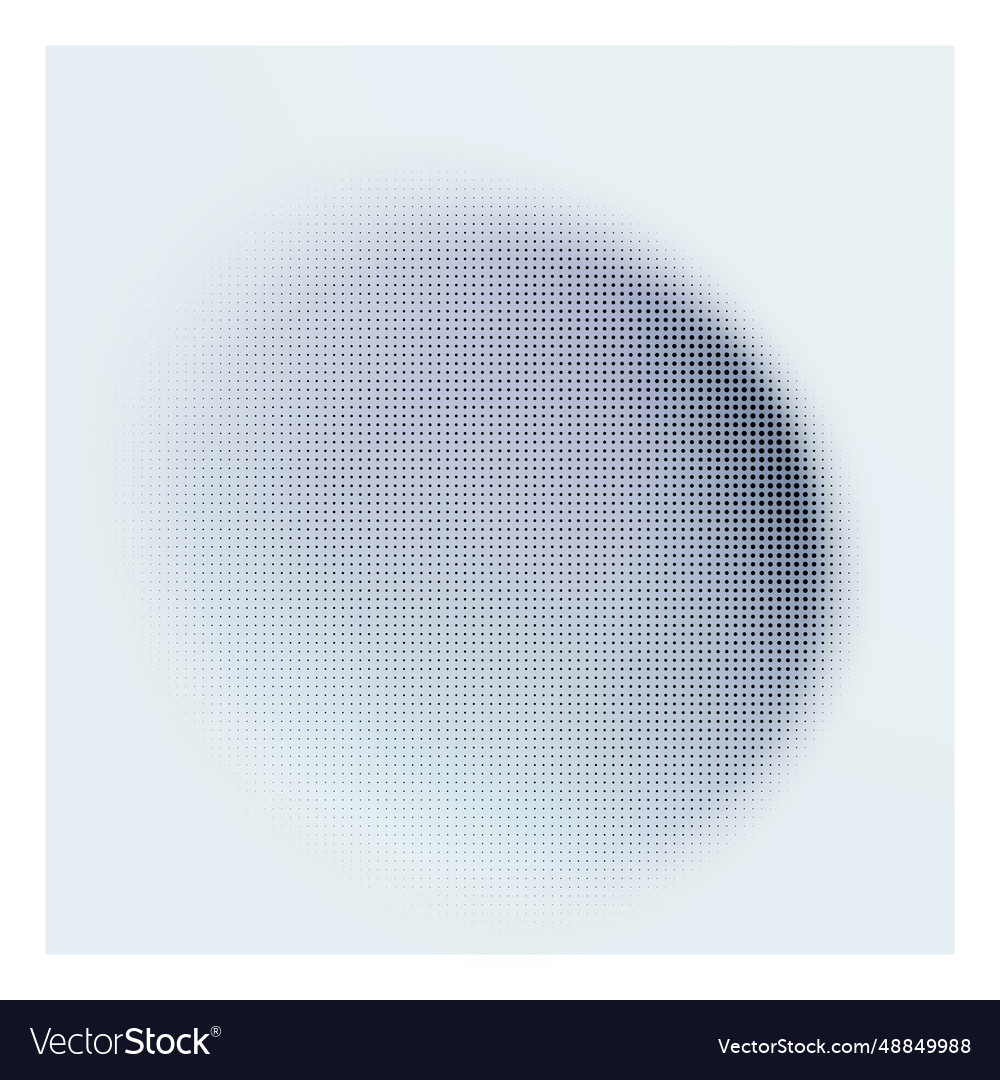 Gradient round shape abstract background vector image Gradient round shape abstract background