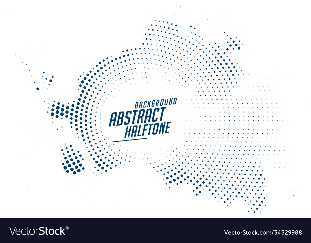 Halftone Circle Pattern Background