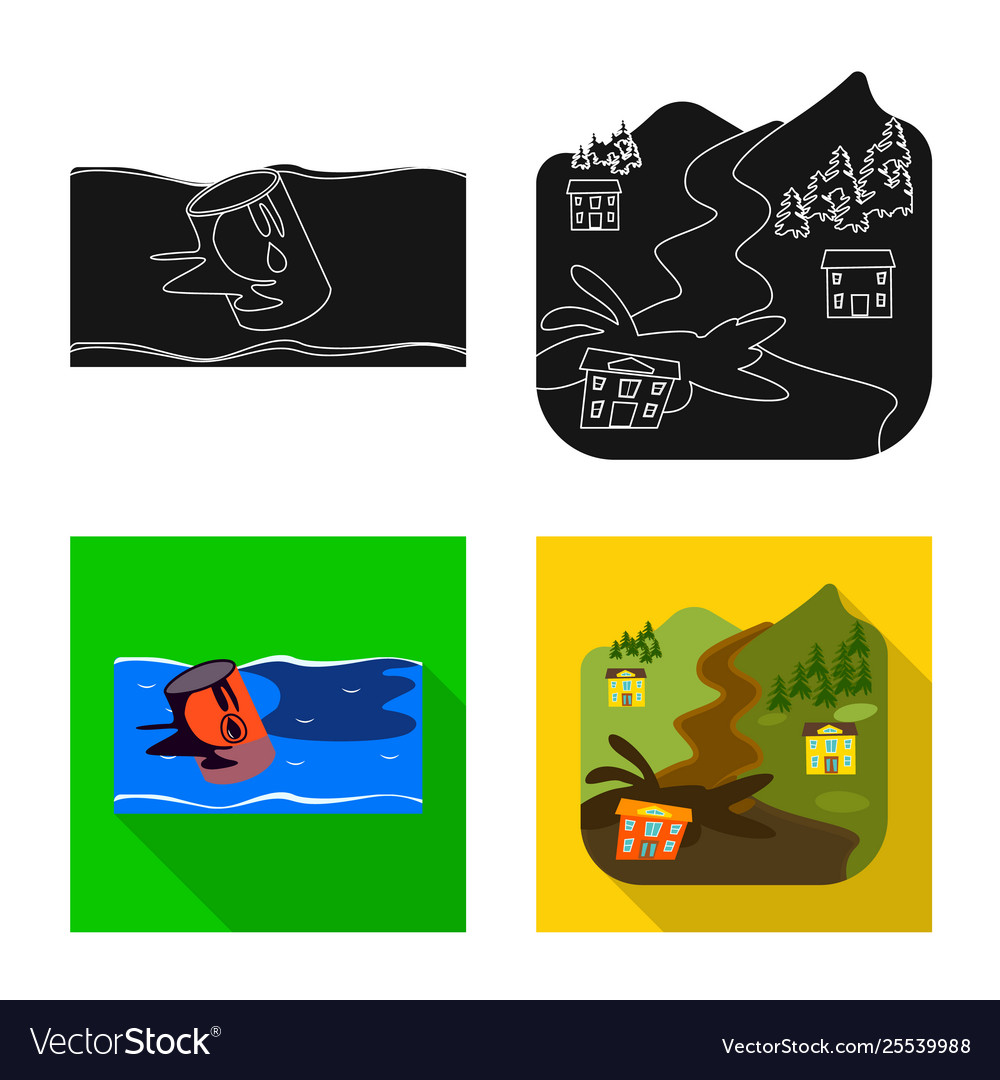 Isolated object weather and distress symbol
