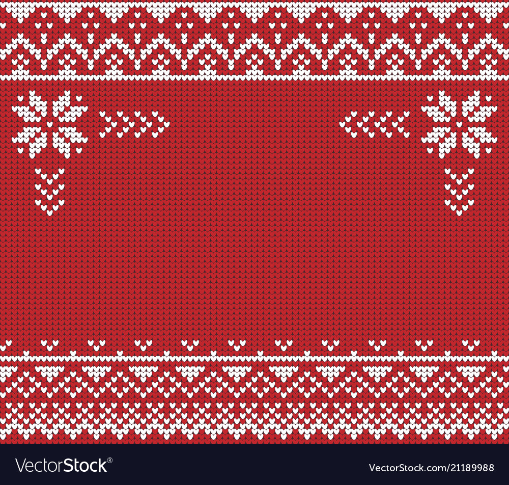 Knitted Fair Isle Sweater Pattern