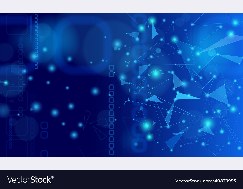 Background image has the shape of triangles vector image Background image has the shape of triangles