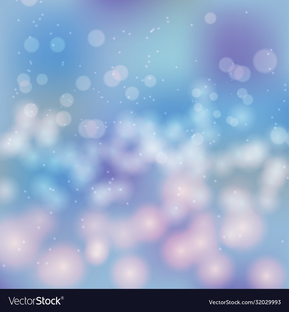 Beautiful bokeh abstract background Vector Image Beautiful bokeh abstract background