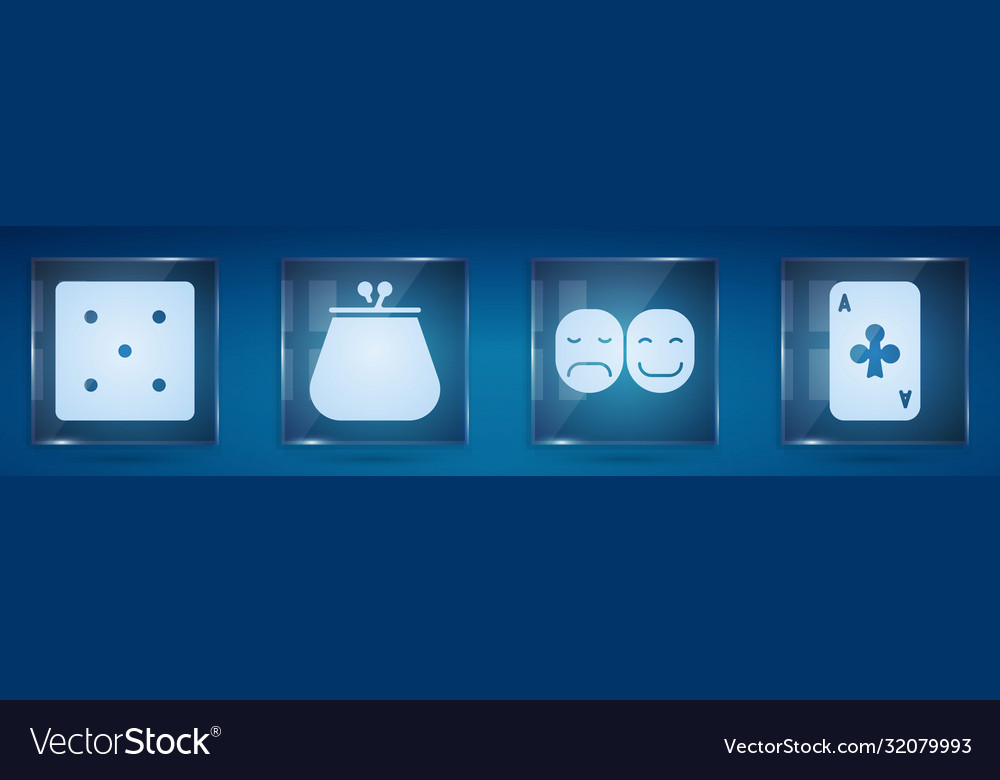 Set game dice wallet poker player and playing
