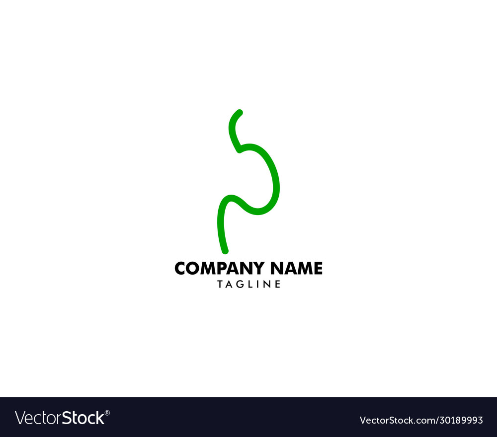 Stomach Logo Vorlage Design