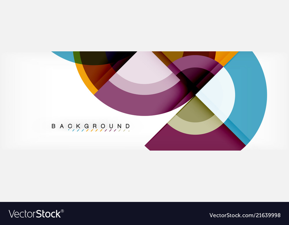 Circle abstract background Royalty Free Vector Image