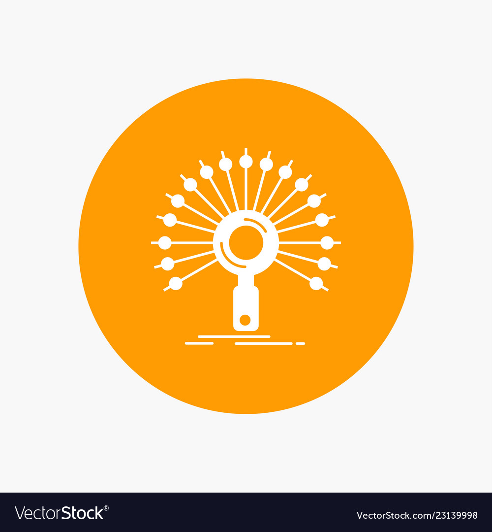 Data Retrieval Network Icon