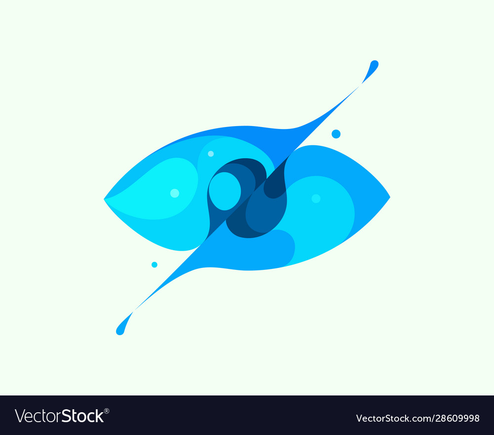 Eye space colorful modern minimal style