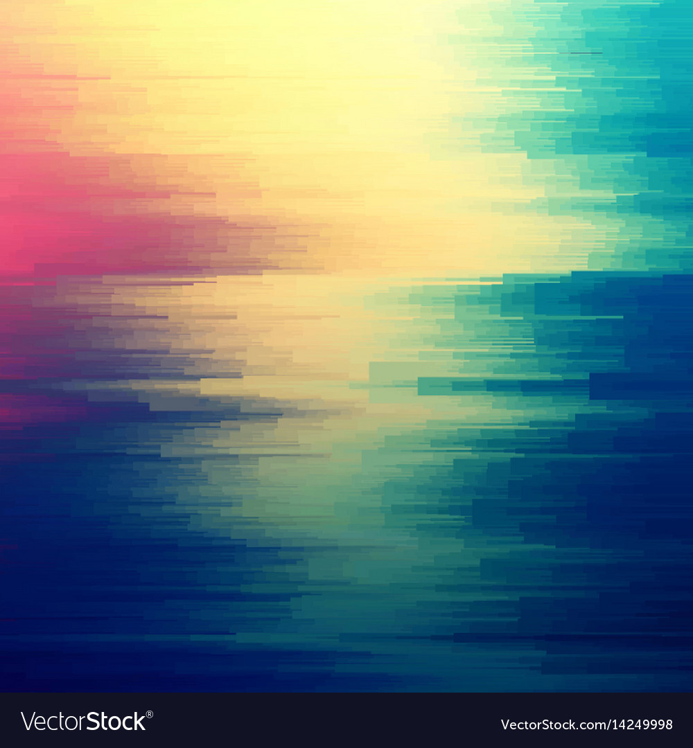 Glitch background digital image data