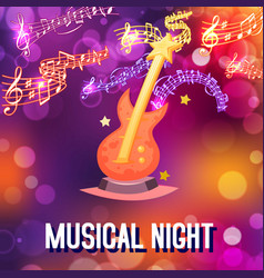 Neon podium with smoke and sparkles empty stage Vector Image