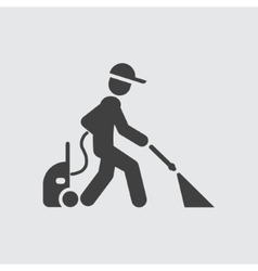 Window cleaner icon Royalty Free Vector Image - VectorStock