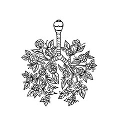 Free Free 268 Flower Lungs Svg SVG PNG EPS DXF File