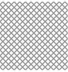 Chrome metal grill shiny mesh seamless texture Vector Image