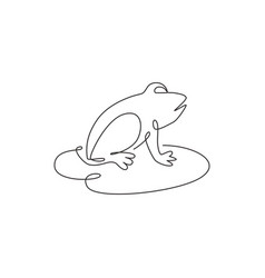 Cute Frog Line Drawing Vector Images (over 660)