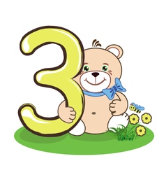 The Number Ten And Cheerful Bear Royalty Free Vector Image 3d-golden-number-3-isolated-clipping-stock-illustration-146921552