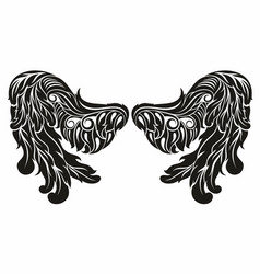 Angel wings Royalty Free Vector Image - VectorStock