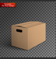 Carton box Royalty Free Vector Image - VectorStock