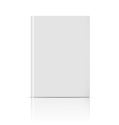 Blank book template Royalty Free Vector Image - VectorStock