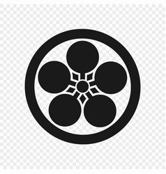 Mitsu tomoe - japanese triad symbol Royalty Free Vector