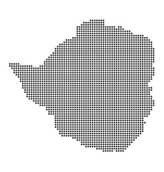 Map with dot Royalty Free Vector Image - VectorStock
