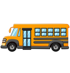 Cartoon school bus Royalty Free Vector Image - VectorStock