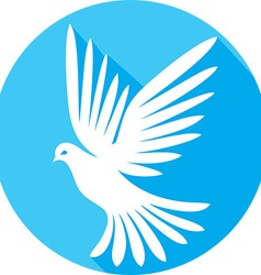 Peace dove Royalty Free Vector Image - VectorStock