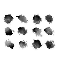 Black Watercolor Vector Images Over 49 000