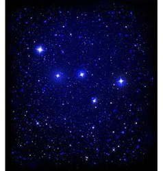 Starry night sky Royalty Free Vector Image - VectorStock