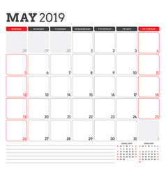 calendar desk may month starts week vector images 74 month of may calendar