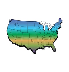 usa map vector